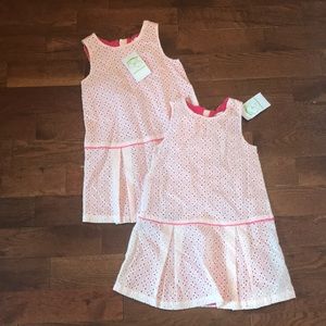 Vertbaudet eyelet summer dress